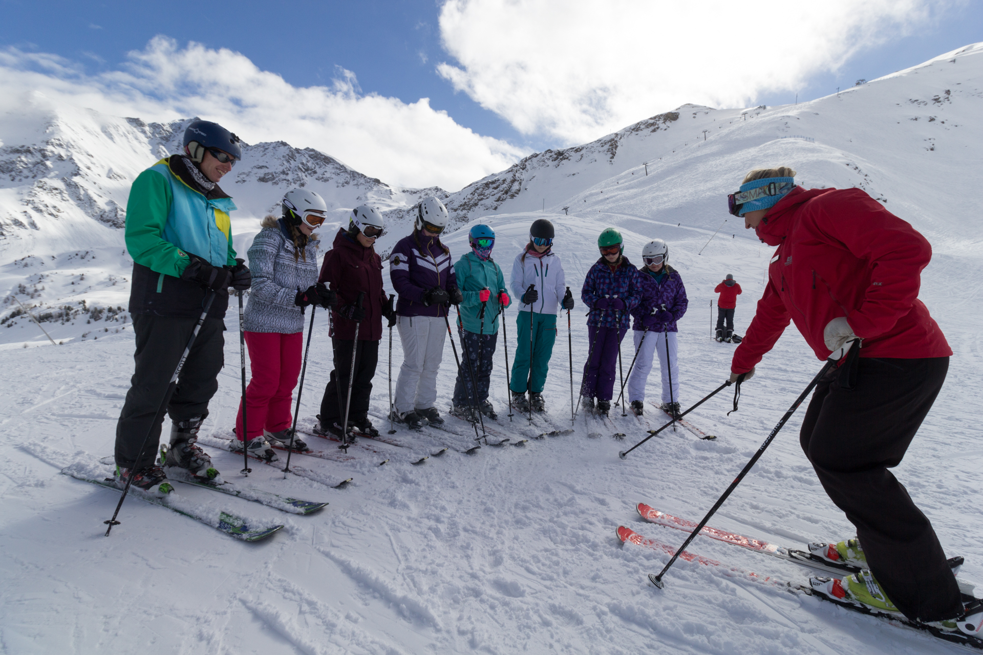 ski trip leader course